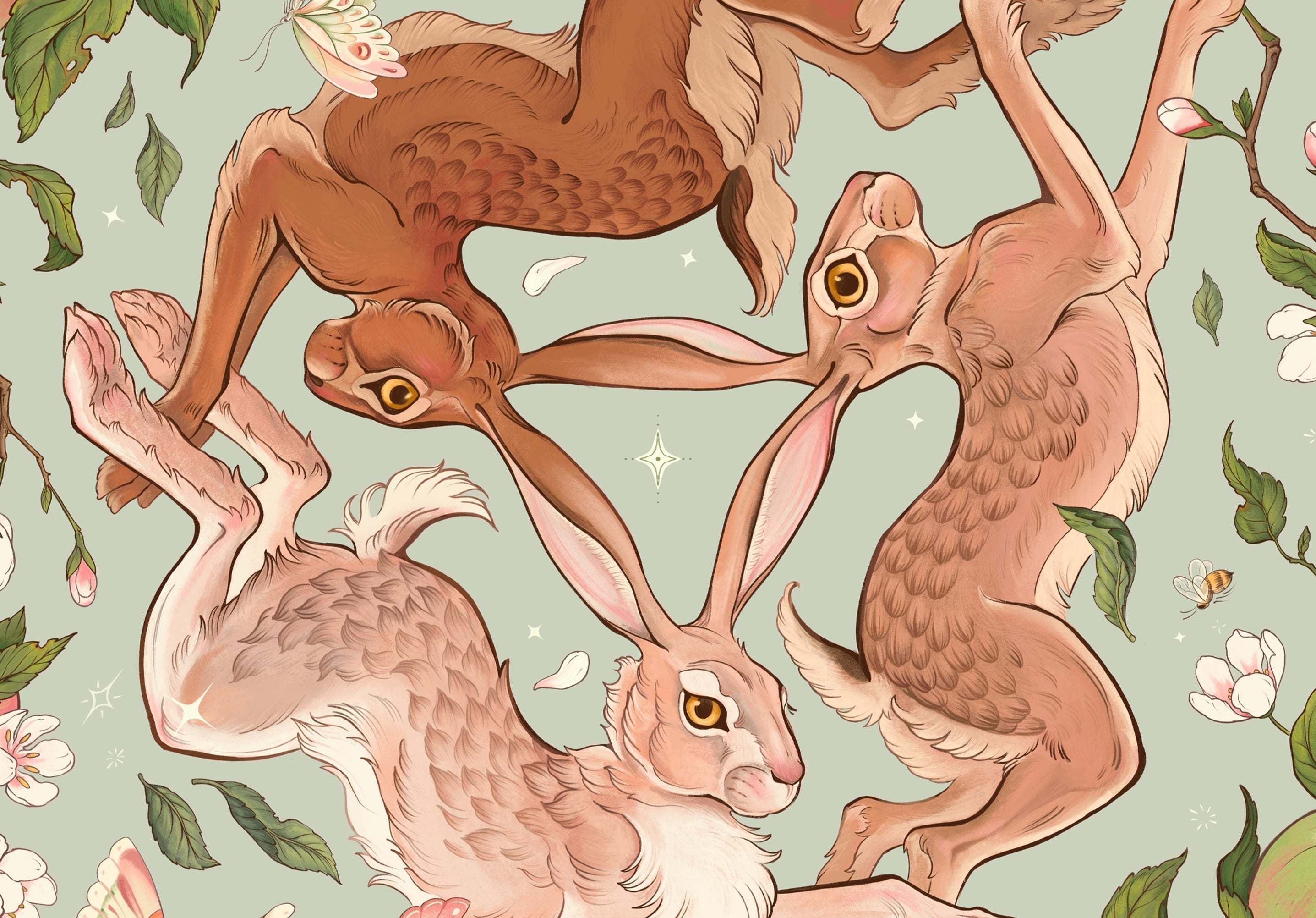 On Being Prey: Guest Artist Arlo Teague's Thoughts on the Three Hares Project