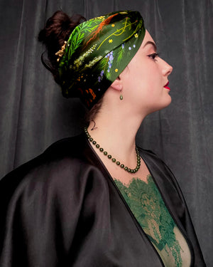 Abortifacients Cravat II - Forest Green