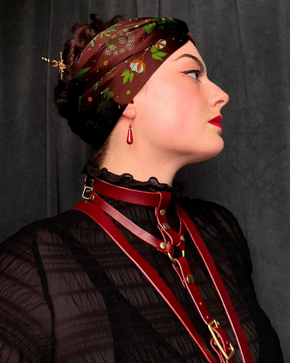 Abortifacients Cravat IV - Oxblood