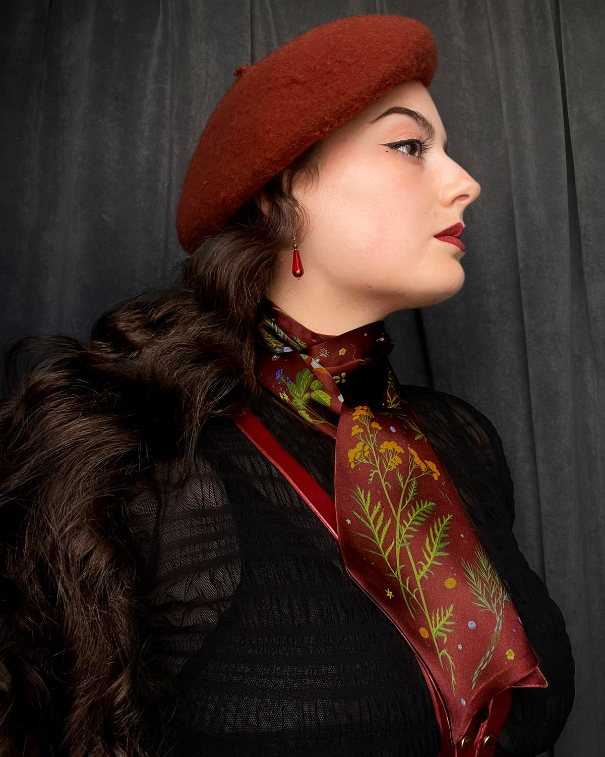 Abortifacients Cravat IV - Oxblood