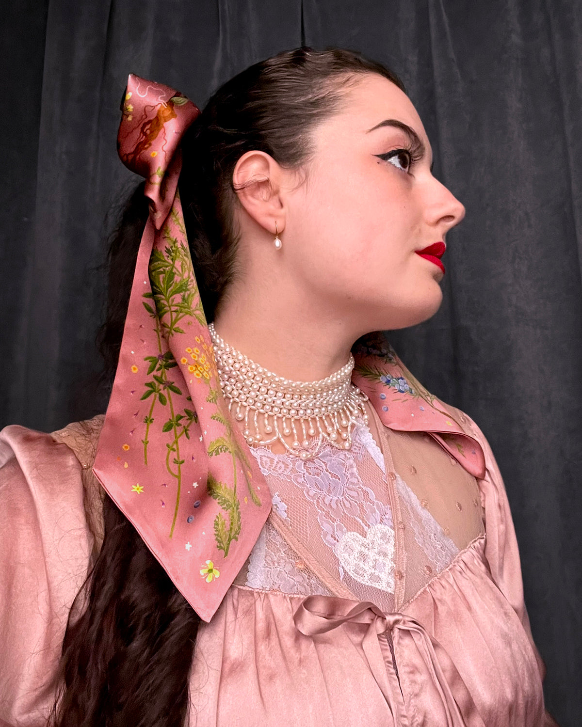 Abortifacients Cravat V - Dusty Rose