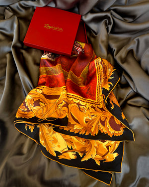 Hunter's Feast - 90cm Silk Scarf