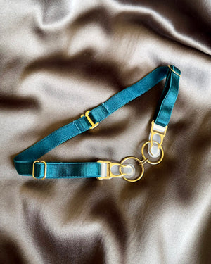 Garter Choker - Teal