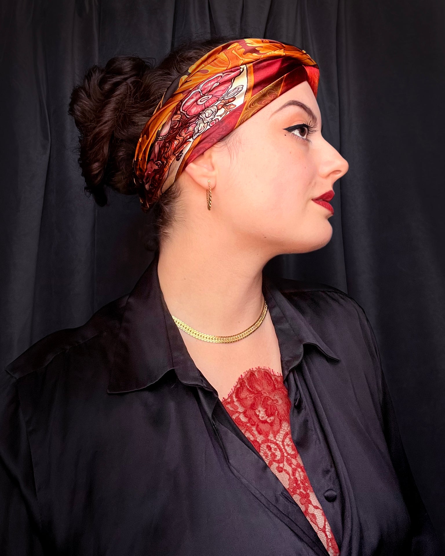 Hunter's Feast - 90cm Silk Scarf