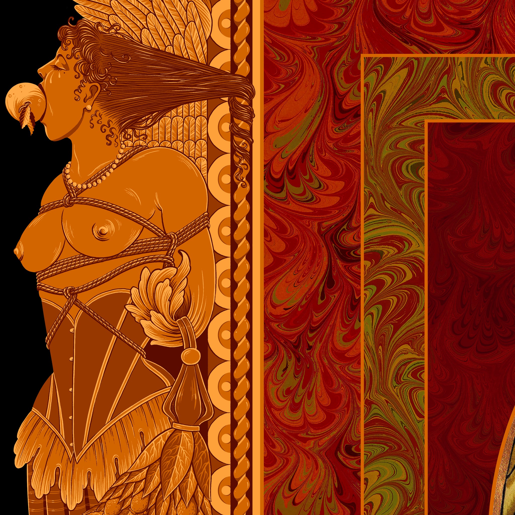 Hunter's Feast - Print