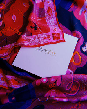 Eternal Lovers - Silk Scarf No. 5