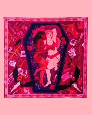 Eternal Lovers - Silk Scarf No. 5